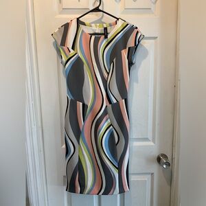 Marc Cain Scuba dress. Polyester with some stretch